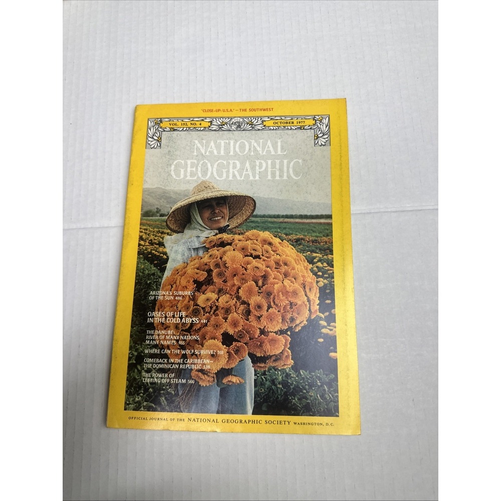 National Geographic (October 1977) - Arizona's Suburbs of the Sun
